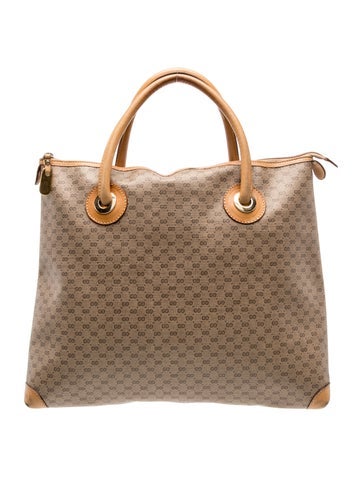 Micro GG Monogram Tote Vintage