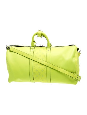 Taiga Leather Keepall Bandouliere 50