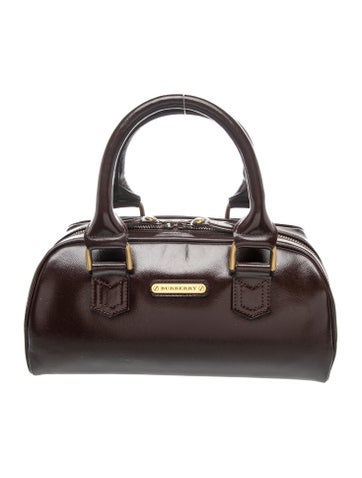 Leather Top Handle Bag