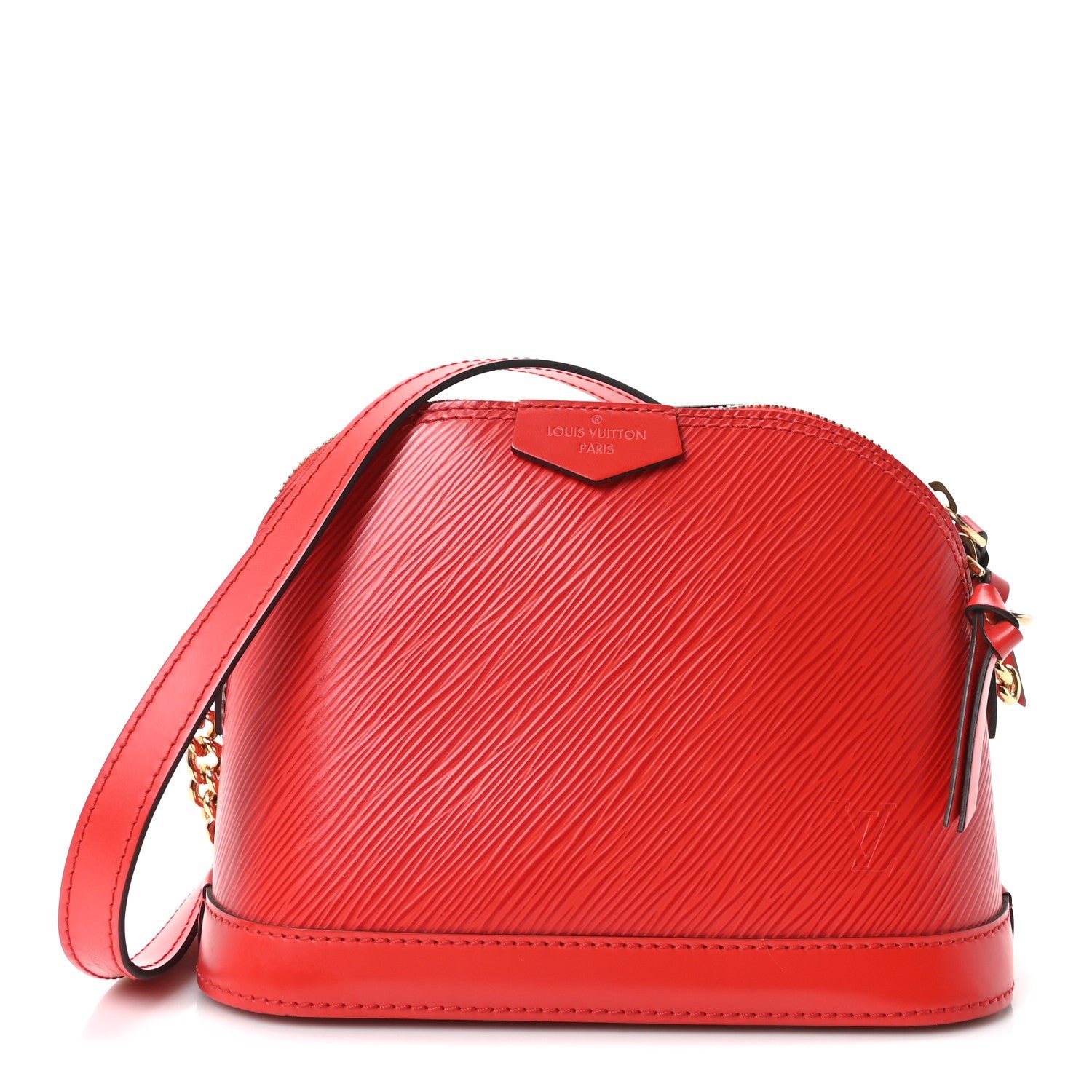 Louis Vuitton Epi Alma Mini Coquelicot
