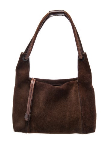 Suede Shoulder Bag Vintage