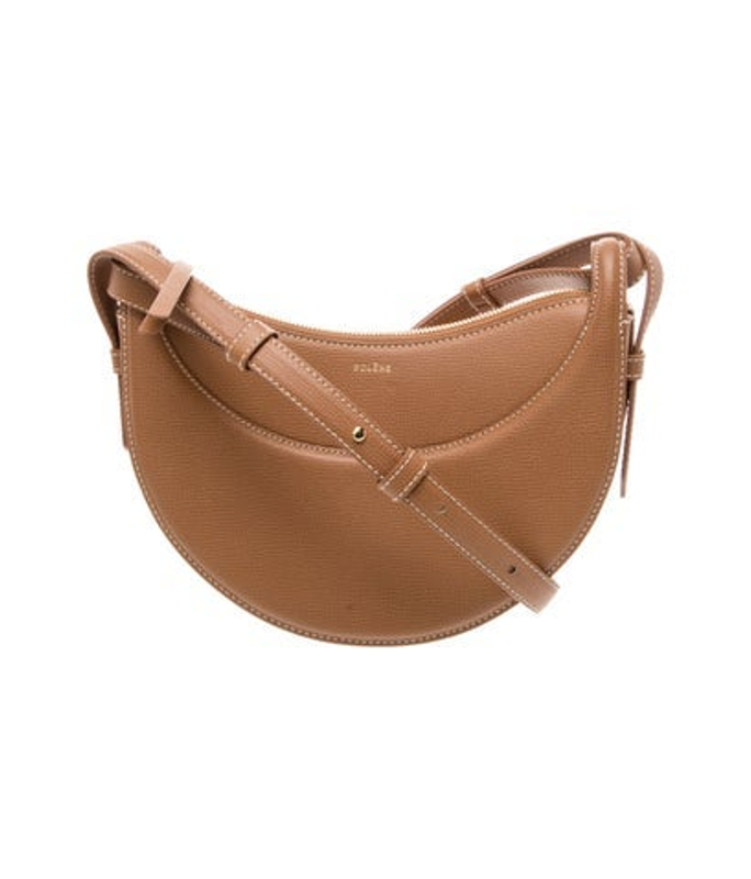 Polene Leather Shoulder Bag