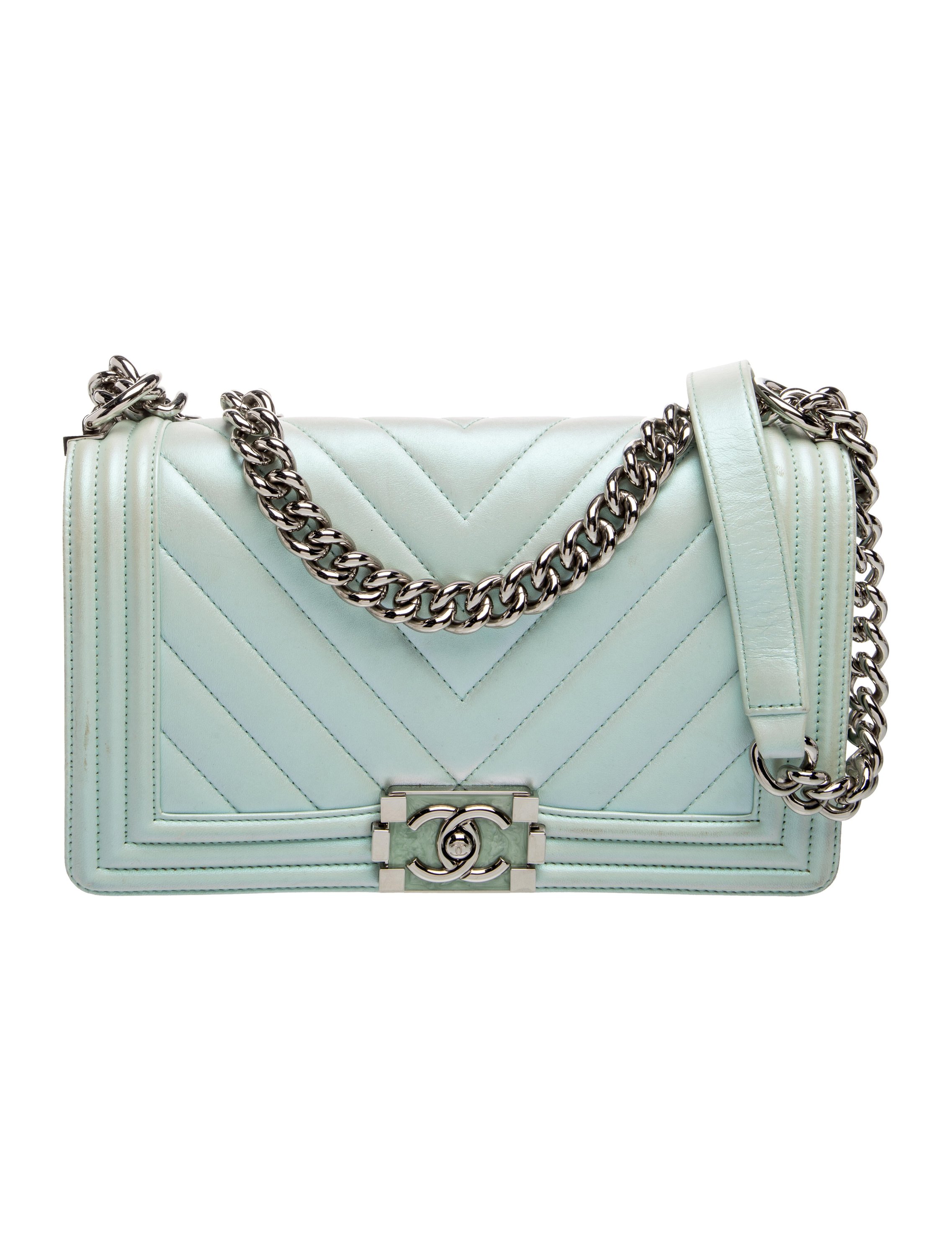 Chevron Medium Boy Bag