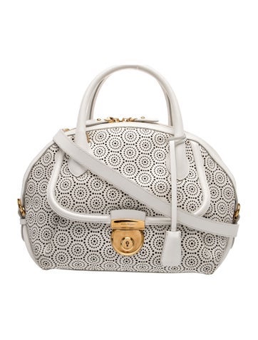 Ferragamo Leather Top Handle Bag