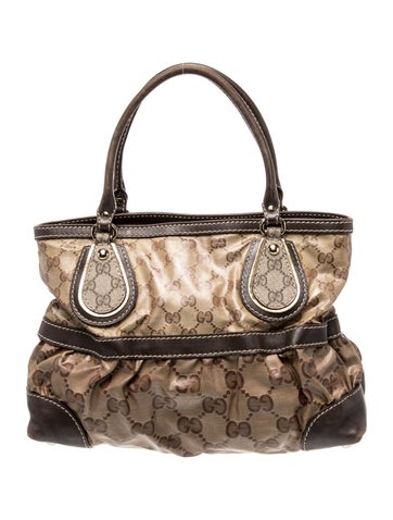 GG Crystal Top Handle Bag