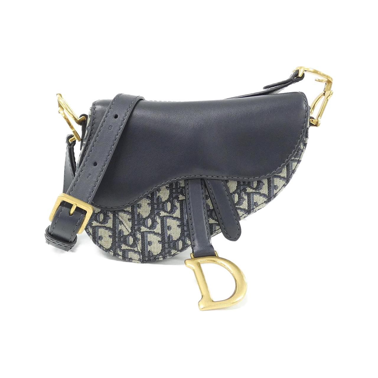 Christian Dior DIOR OBLIQUE Saddle Mini Shoulder Bag M0465CDSS