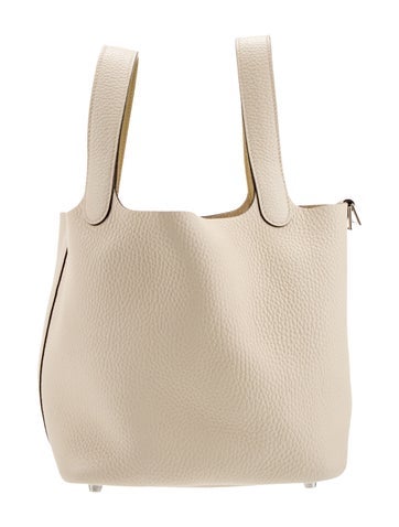 Hermes Clemence Éclat Picotin Lock 18