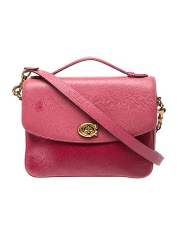 Leather Top Handle Bag