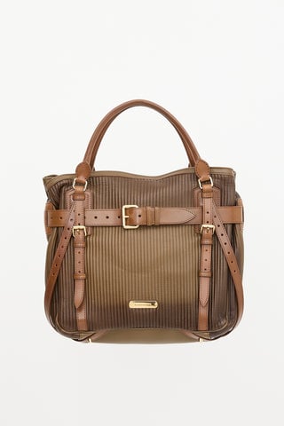 Quilted Leather Bridle Wilton Tote Bag