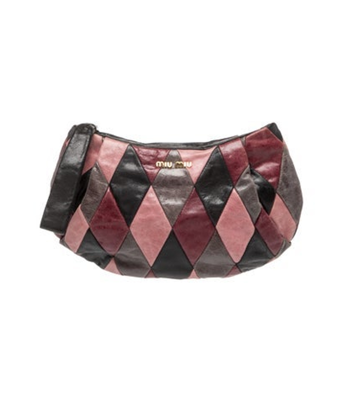 Miu Miu Miu Leather Clutch