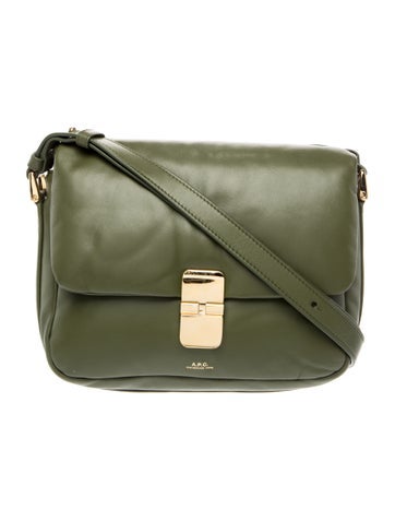 A.P.C. Leather Crossbody Bag