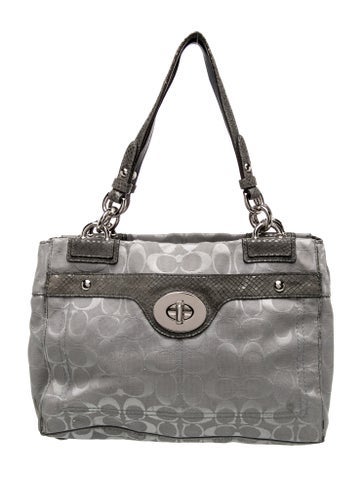 Coach Canvas Shoulder Bag