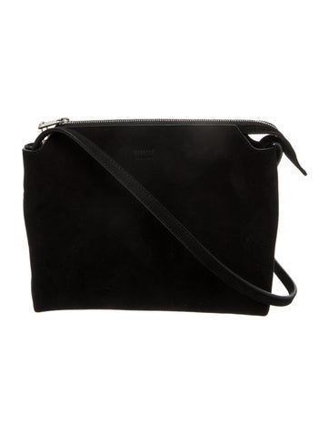 Khaite Suede Crossbody Bag