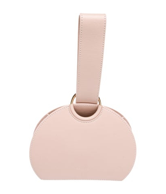 Polene Leather Top Handle Bag