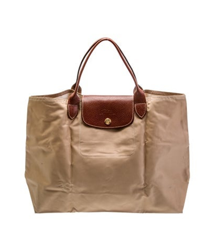Longchamp Nylon Top Handle Bag
