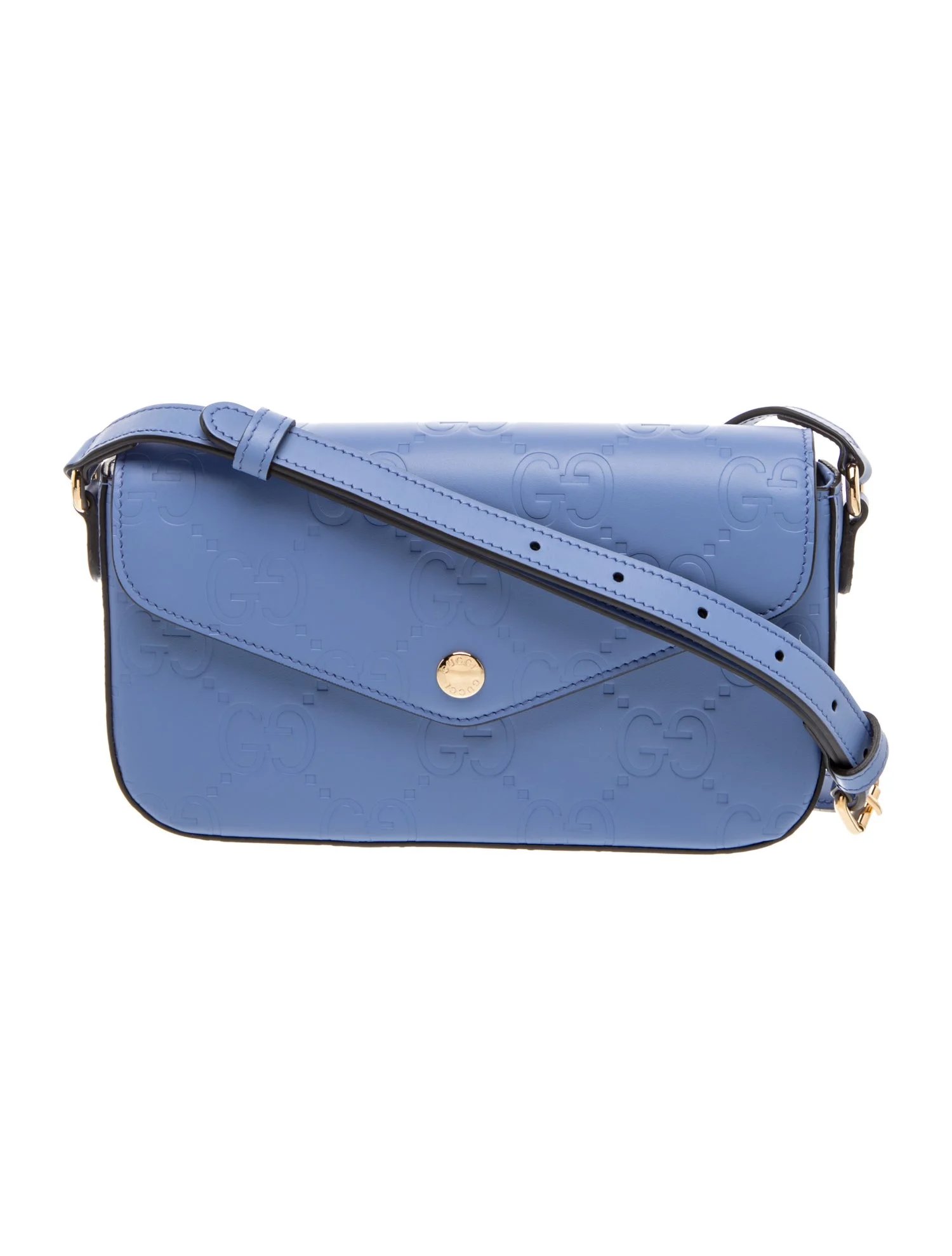 GG Embossed Crossbody Bag Super Mini