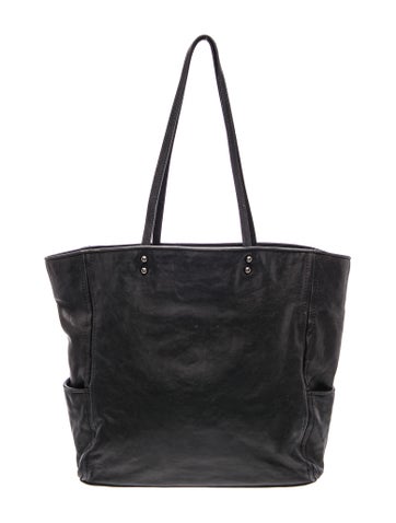 Leather Top Handle Bag