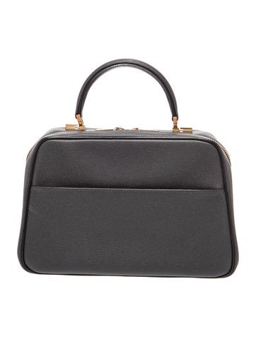 Leather Top Handle Bag