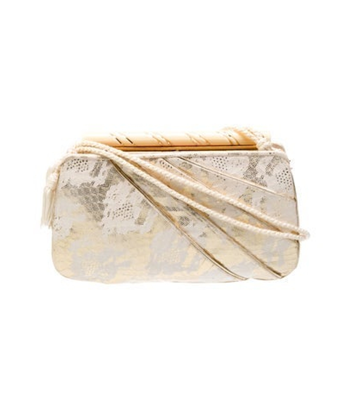 Judith Leiber Leiber Vegan Leather Crossbody Bag