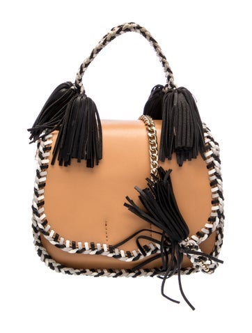 Leather Top Handle Bag