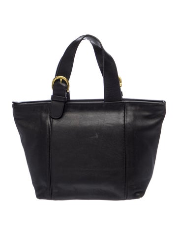 Coach Leather Top Handle Bag Vintage