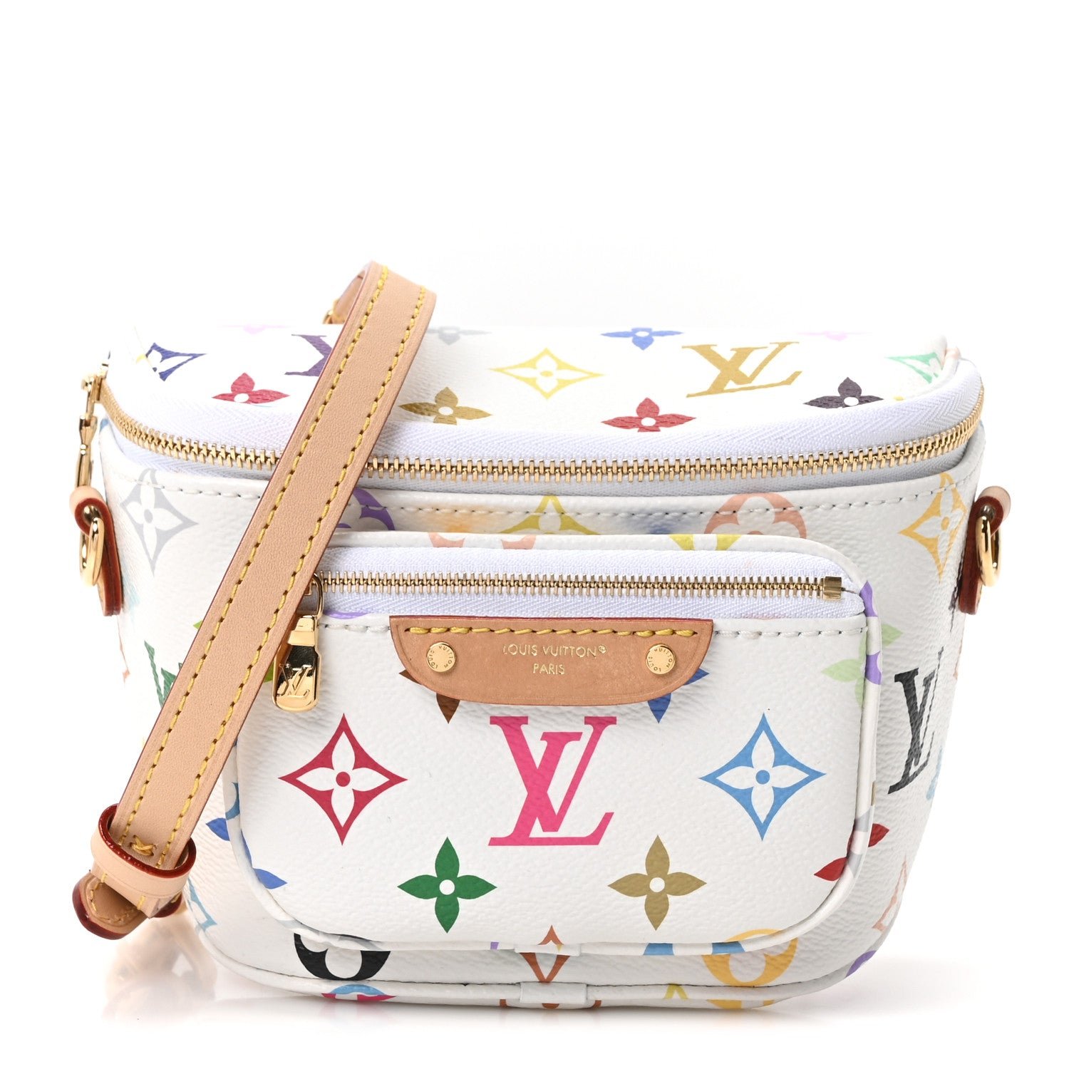 Louis Vuitton LV X TM Monogram Multicolor Mini Bumbag White