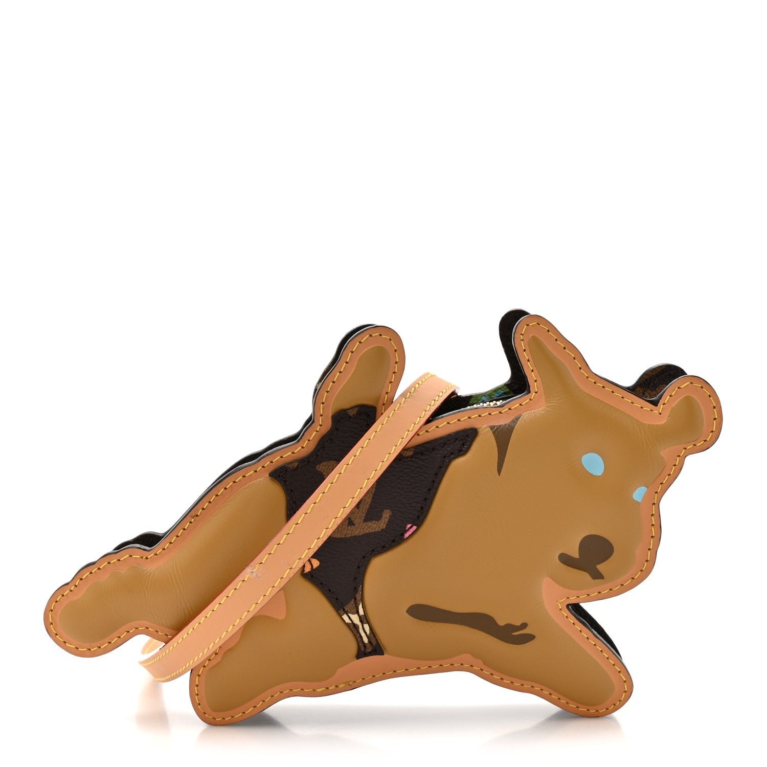 Louis Vuitton X TYLER THE CREATOR Monogram Craggy Dog On Strap Chocolate