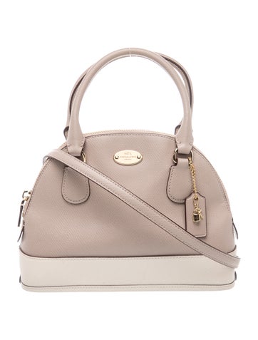 Leather Top Handle Bag