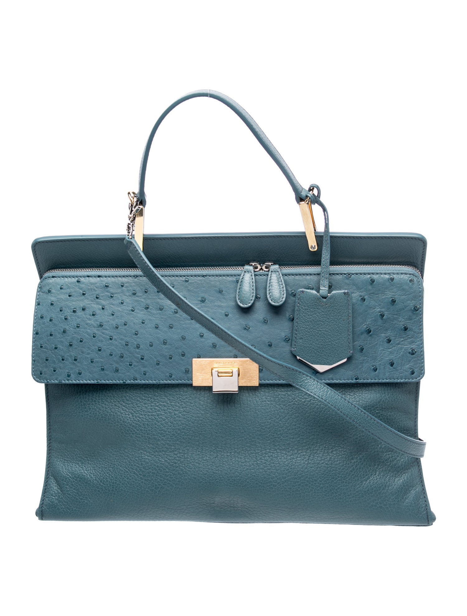 Leather Le Dix Zip Cartable Medium