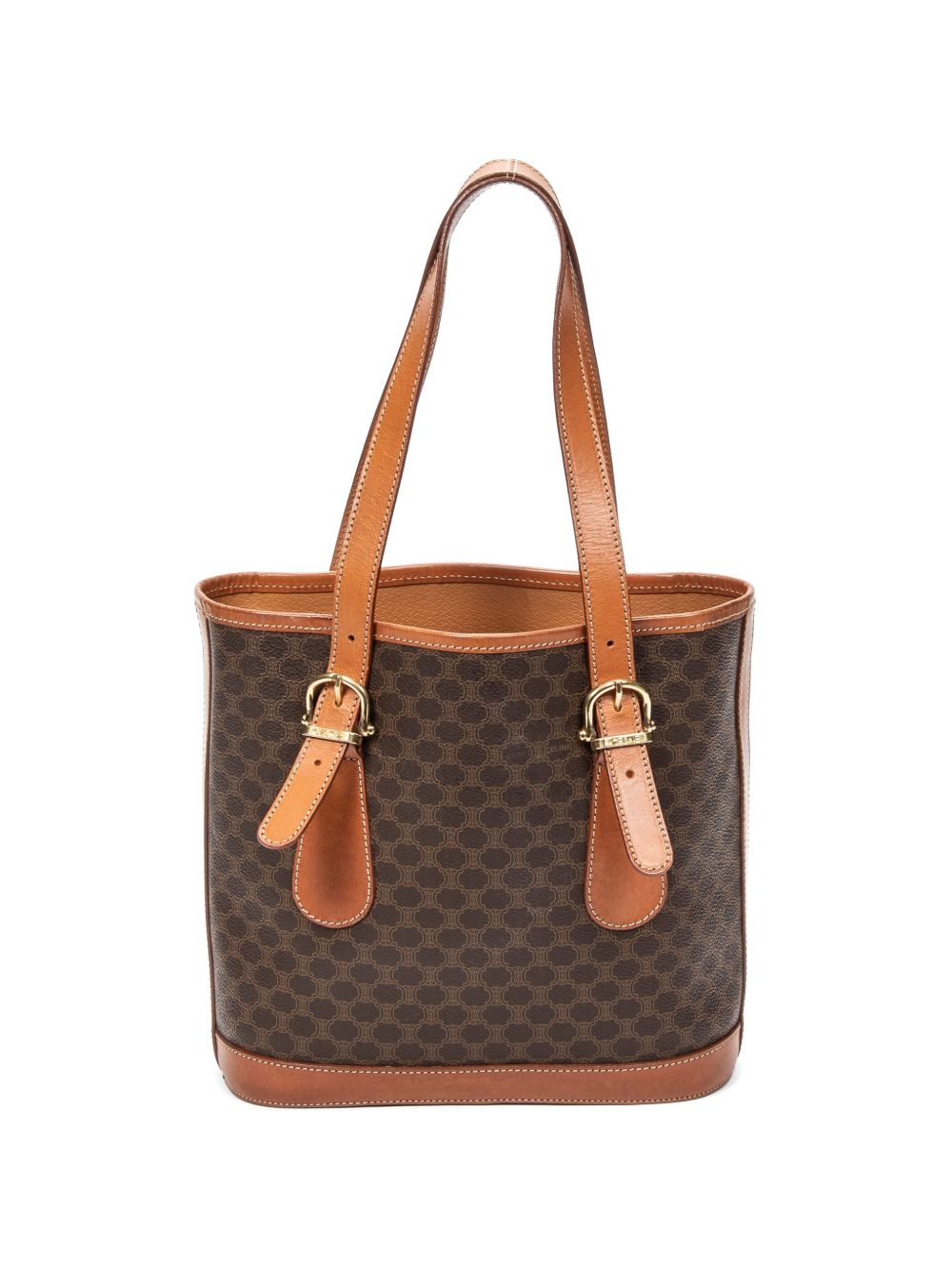 buckle-strap shoulder bag
