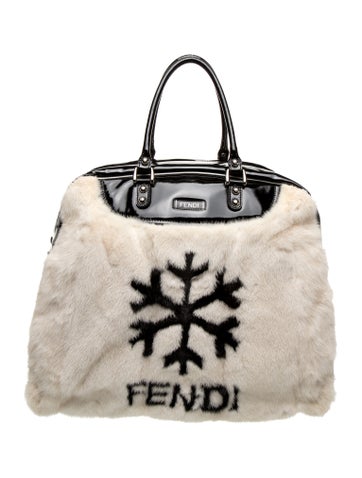 Mink Top Handle Bag Vintage