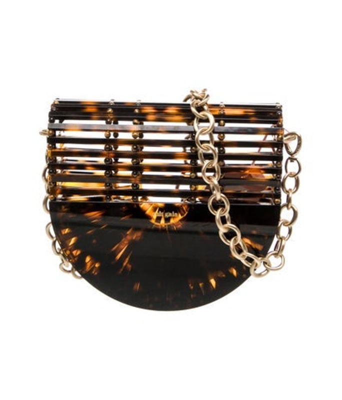 Cult Gaia Gaia Acrylic Minaudiere