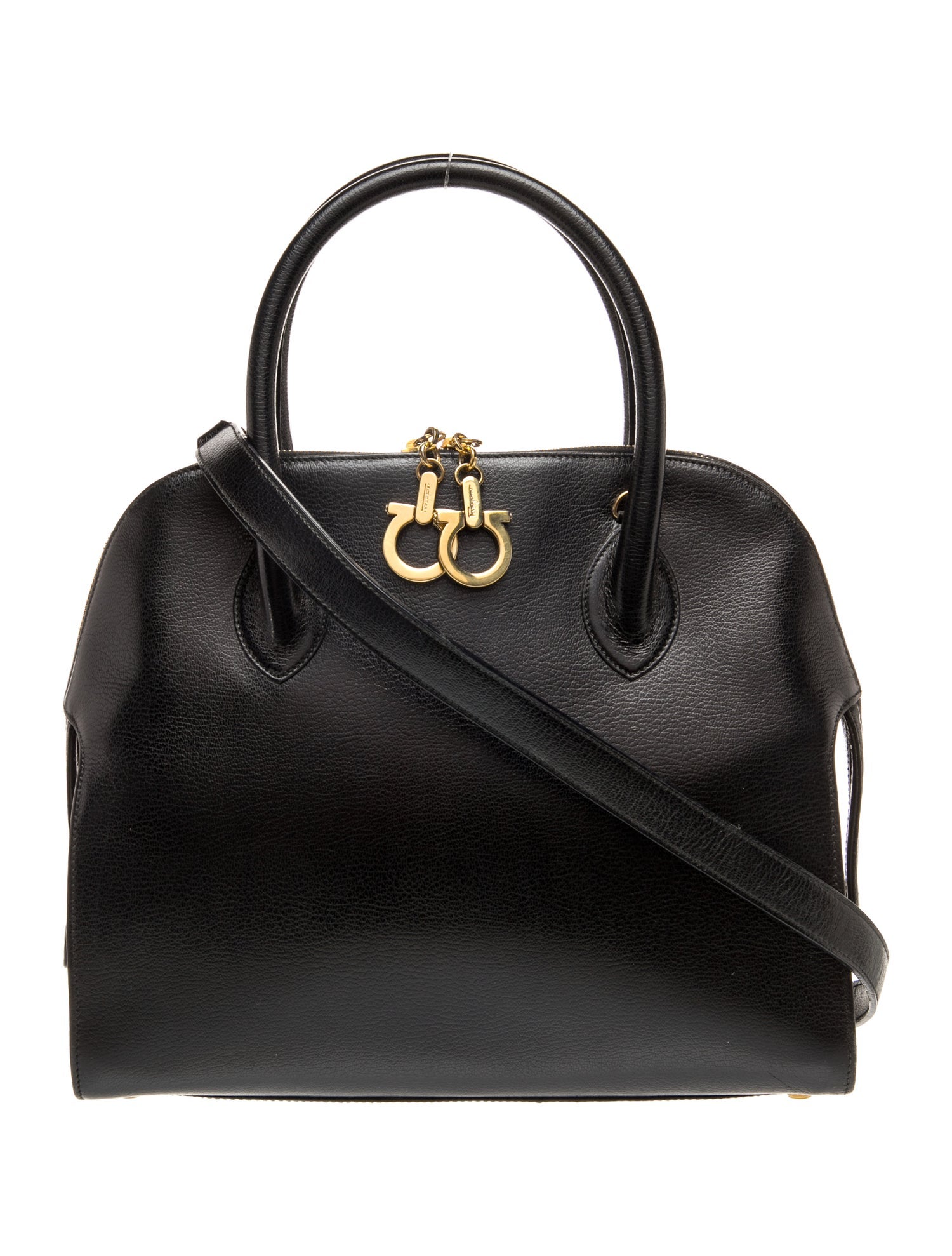 Leather Top Handle Bag