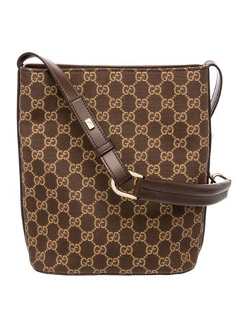 GG Canvas Bucket Bag