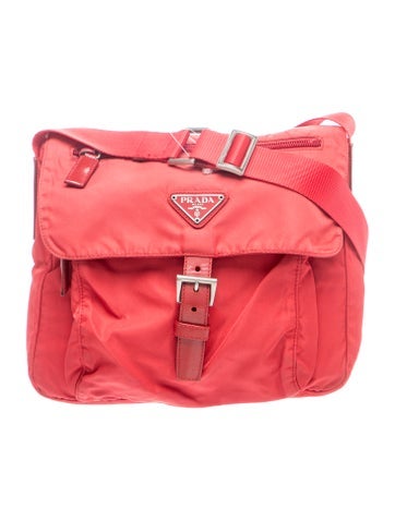 Nylon Messenger Bag