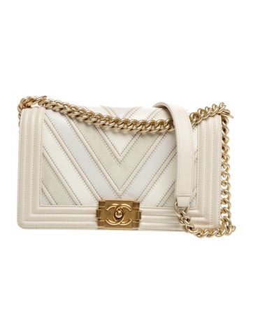 Medium Chevron Boy Bag