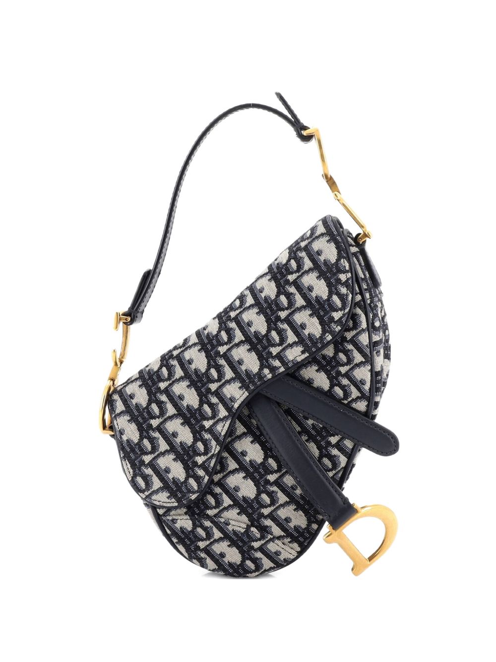 Saddle Handbag Oblique Canvas Mini shoulder bag