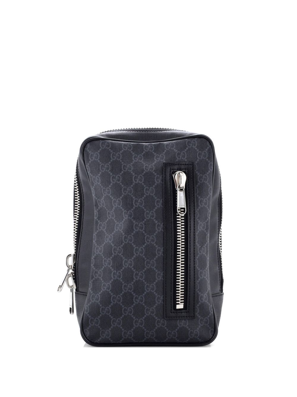Soft Zip Sling Bag GG Coated Canvas Small crossbody bag
