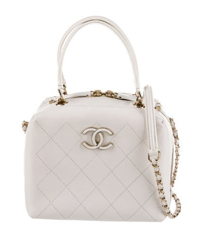 Chanel Cube Vanity Case Satchel