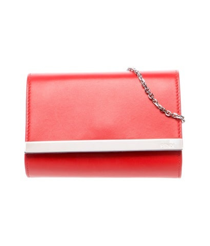 Fendi Leather Clutch Mini