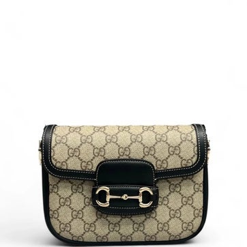 Calfskin GG Supreme Monogram Horsebit 1955 Soft Small