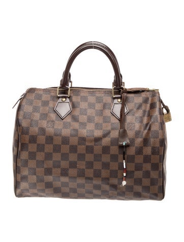 Damier Ebene Speedy 30 Vintage
