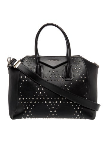 Givenchy Leather Studded Antigona Medium