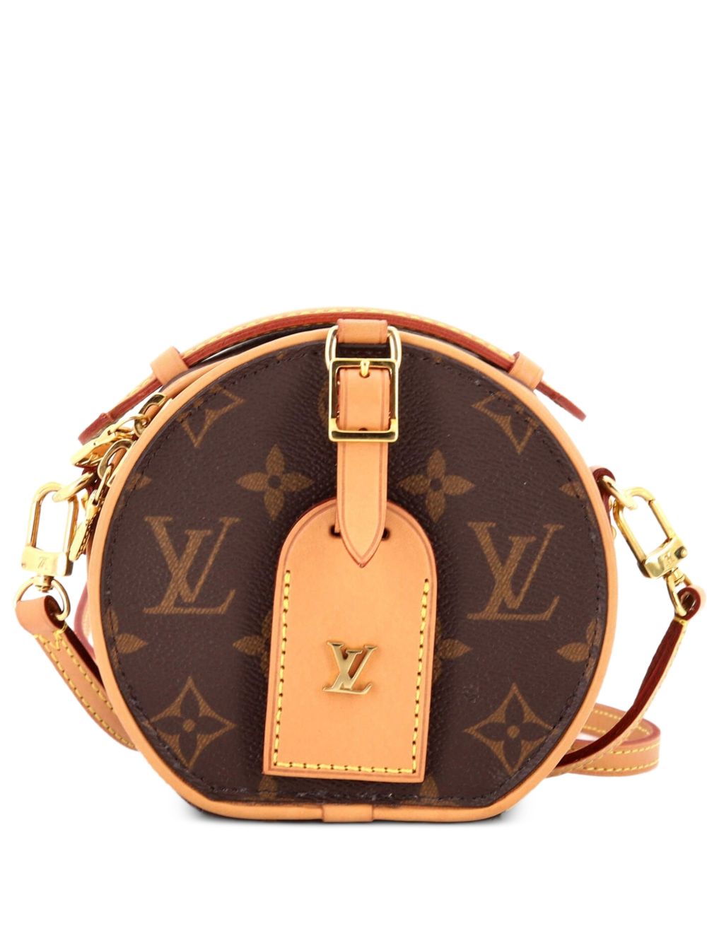 Mini Boite Chapeau Bag Monogram Canvas crossbody bag