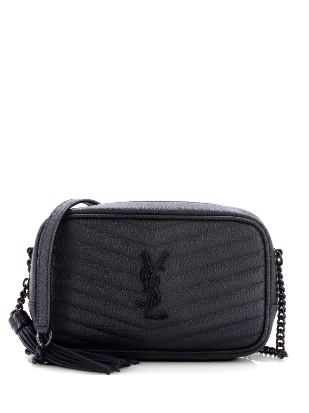 Lou Camera Bag Matelasse Chevron Leather Mini crossbody bag