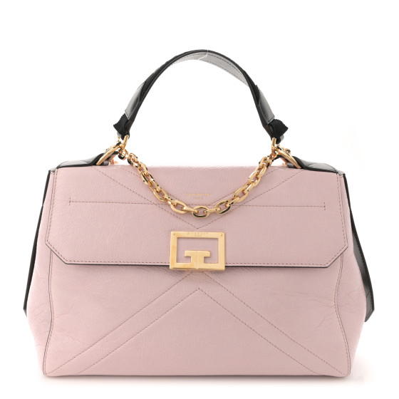 Givenchy Creased Patent Calfskin Medium ID Flap Pink