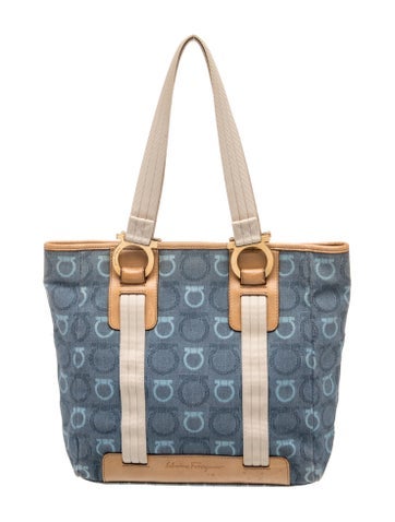Ferragamo Canvas Tote