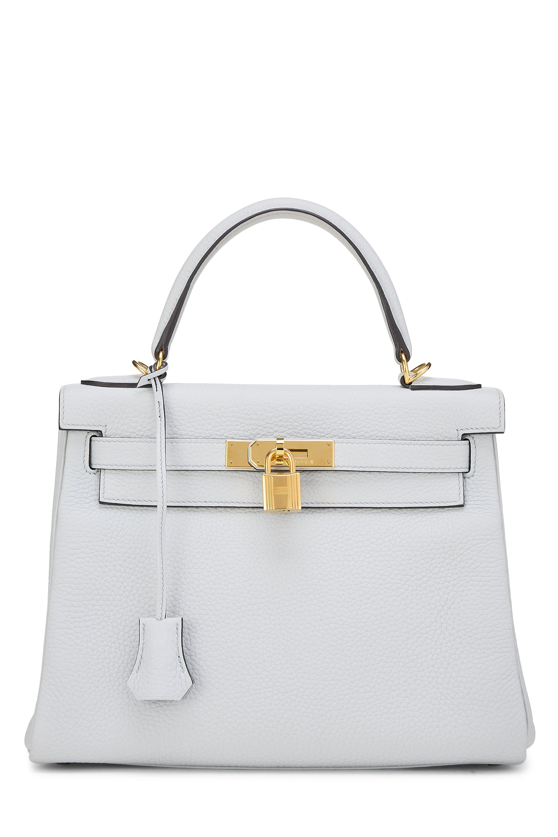 Hermès Blue Pale Clemence Kelly Retourne 28