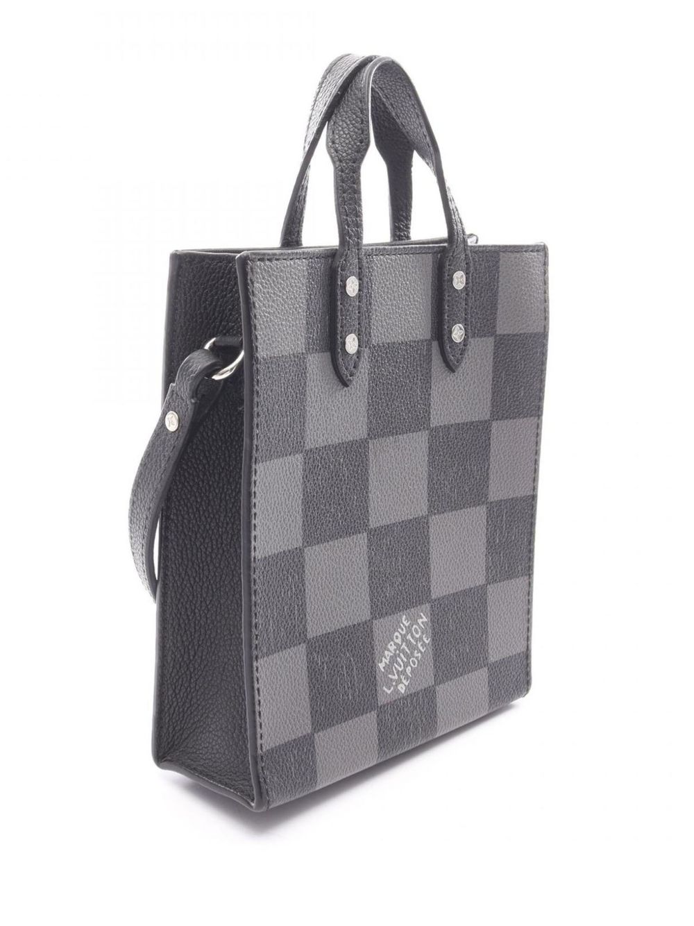 2010-2026 Damier Checkerboard Sac Plat XS satchel