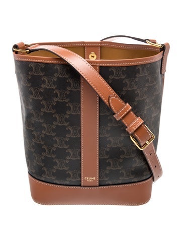 Triomphe Bucket Bag Small 2023